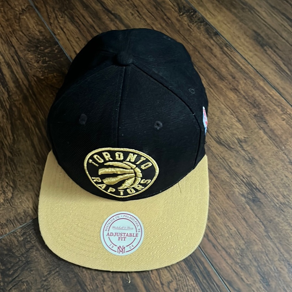 Toronto Raptors Mitchell and Ness Harwood Classics Snapback hat